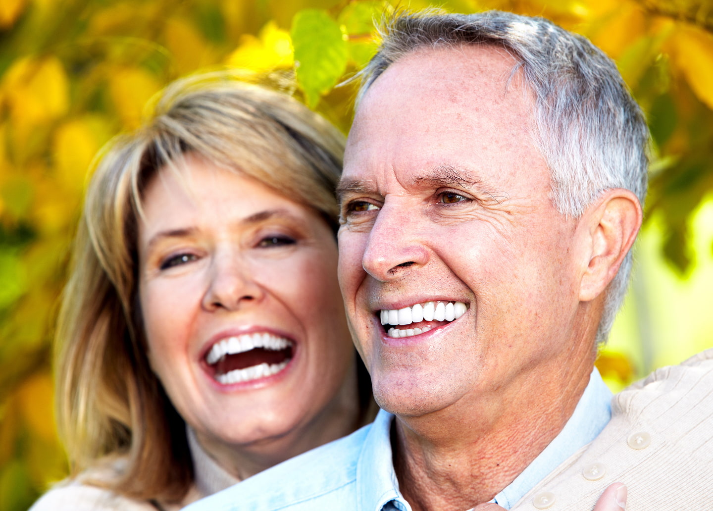 Dental implant candidates with healthy gums and sufficient jawbone